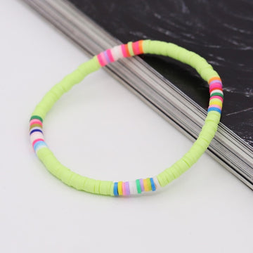 Bracelets for Women Boho Jewelry Colorful Polymer Clay Multicolor Combination Bracelet Wrist Accessories Female Girls Gifts daiiibabyyy